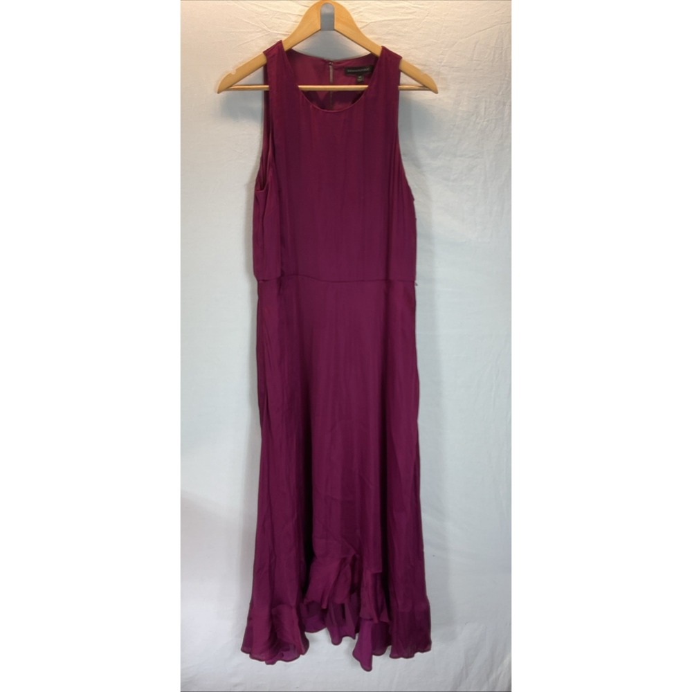 Banana Republic Sleeveless Maxi Dress in Plum